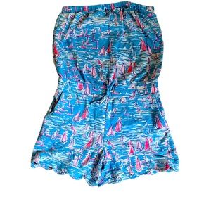 Lilly Pulitzer Strapless Romper